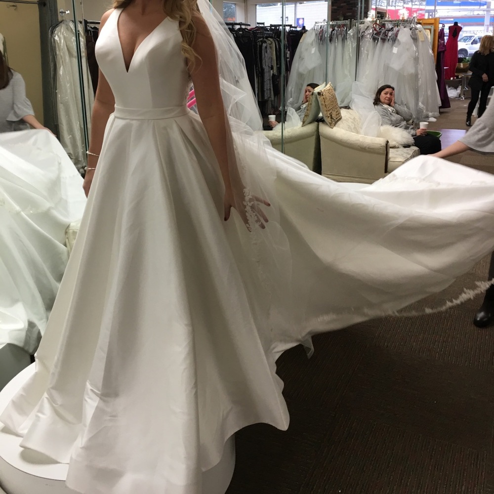 Never worn Allure wedding dress